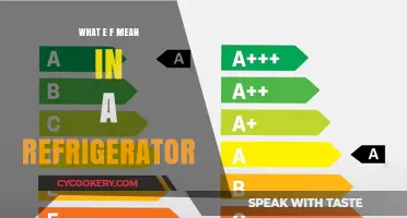 Decoding Refrigerator Efficiency: What Does E and F Rating Mean?