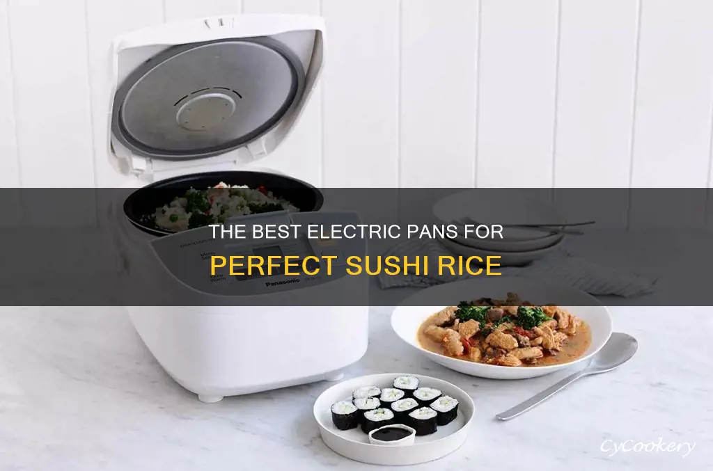 what electric pan I can use to make sushi rice