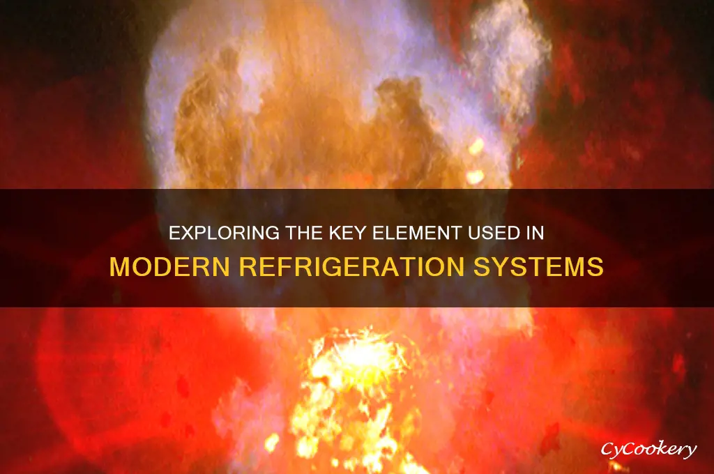 what element is used as a refrigerant