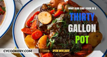 Giant Pot Possibilities: Creative Recipes for Your Thirty-Gallon Cookware