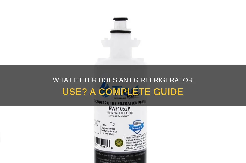 what filter does a lg refrigerator use