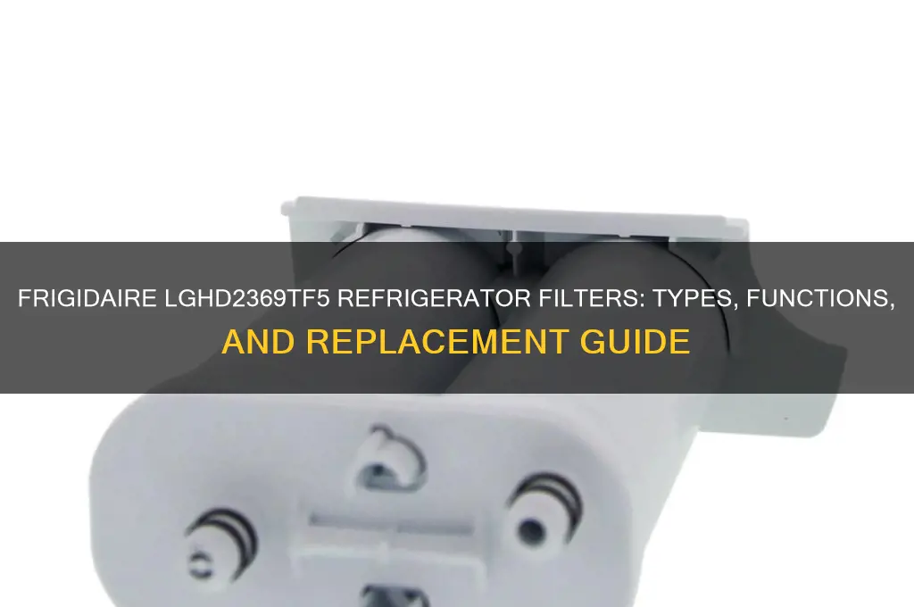 what filters are in frigidaire refrigerator lghd2369tf5