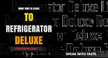 Find the Perfect Font Alternative to Refrigerator Deluxe for Your Design