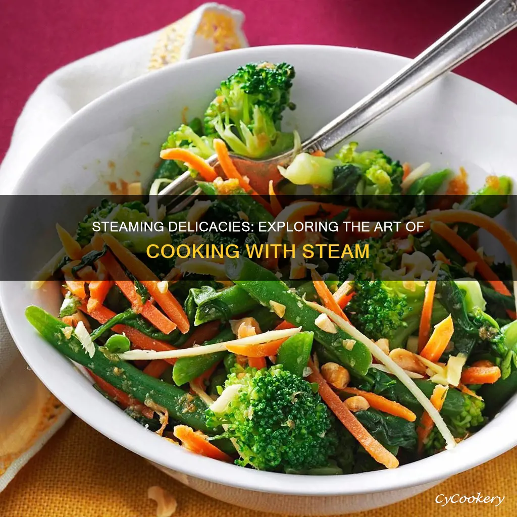 what food cooked when steaming