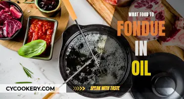 Fondue Fun: Best Foods to Dip in Oil