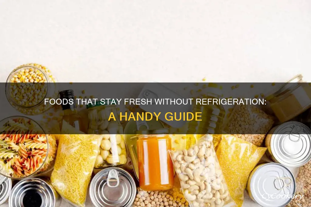 what foods can spoik without refrigeration