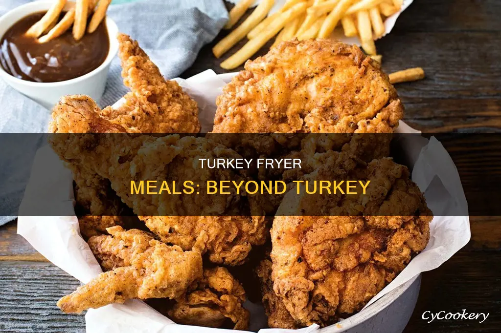 what foods can you cook in turkey fryer swt