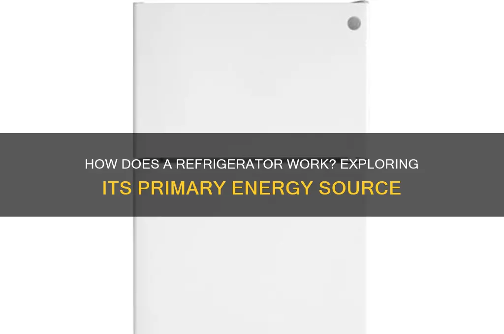 what form of energy runs a refrigerator