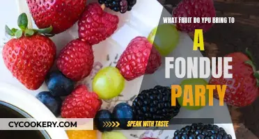 Fondue Party Fruit: Creative Choices for a Sweet Dip