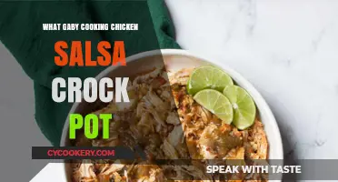 Gaby's Easy Chicken Salsa Crock Pot Recipe: A Flavorful Delight