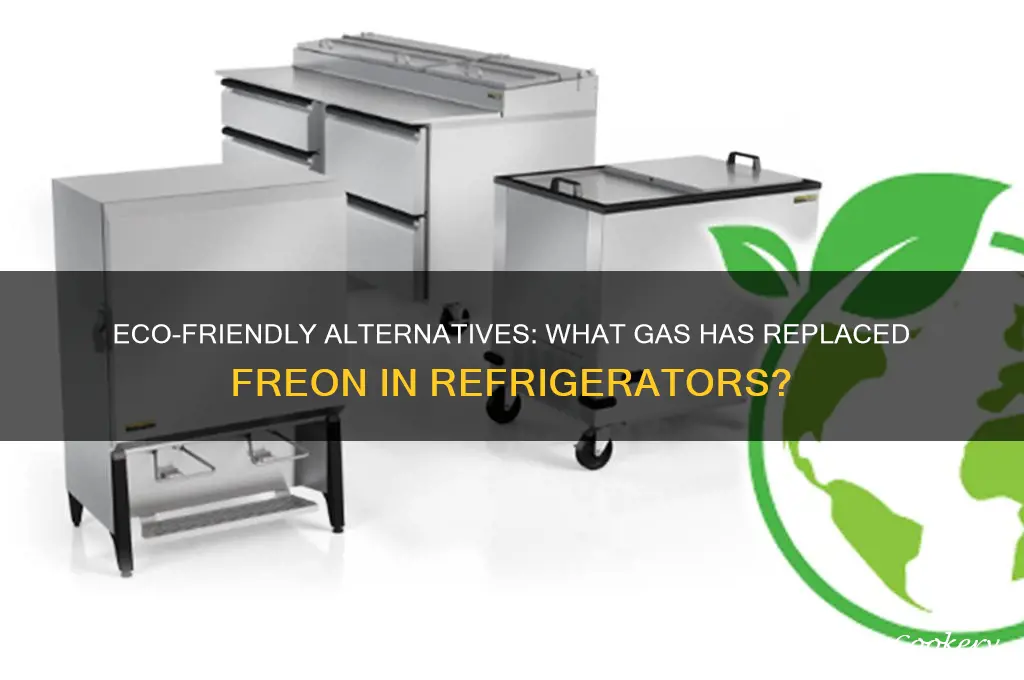 what gas has replaced freon in refrigerators