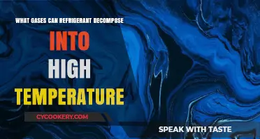 High-Temperature Refrigerant Decomposition: Exploring Gases Released Under Heat Stress