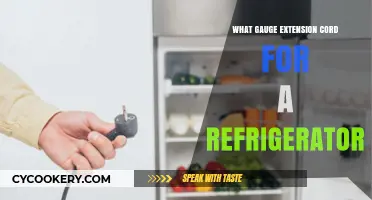 Choosing the Right Gauge Extension Cord for Your Refrigerator