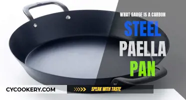 Paella Pan Gauges: Carbon Steel Secrets