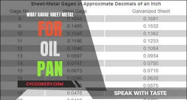 Choosing the Right Sheet Metal Gauge for an Oil Pan