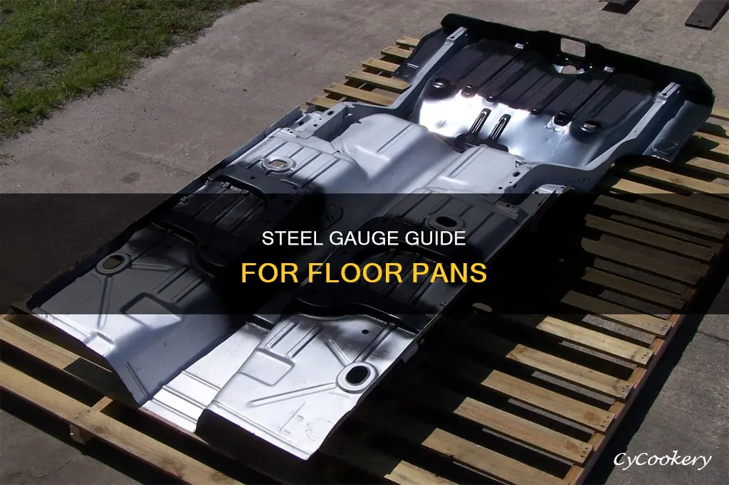 what gauge steel for floor pans