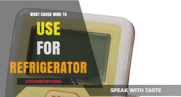 Choosing the Right Wire Gauge for Your Refrigerator: A Guide