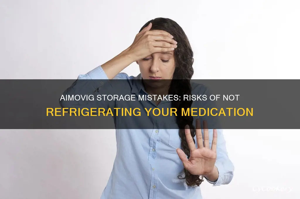 what happens if aimovig is not refrigerated