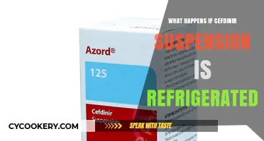 Cefdinir Suspension: Refrigeration Effects and Proper Storage Tips