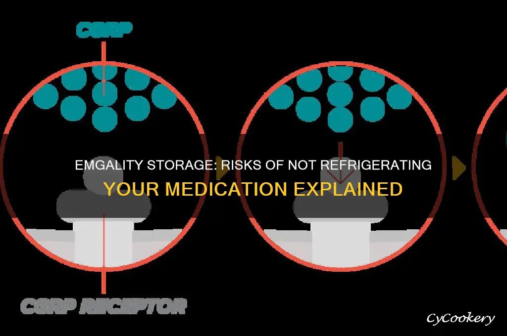 what happens if emgality is not refrigerated