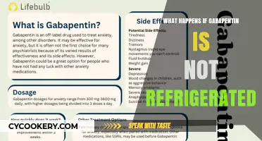 Gabapentin Storage: Risks of Not Refrigerating Your Medication