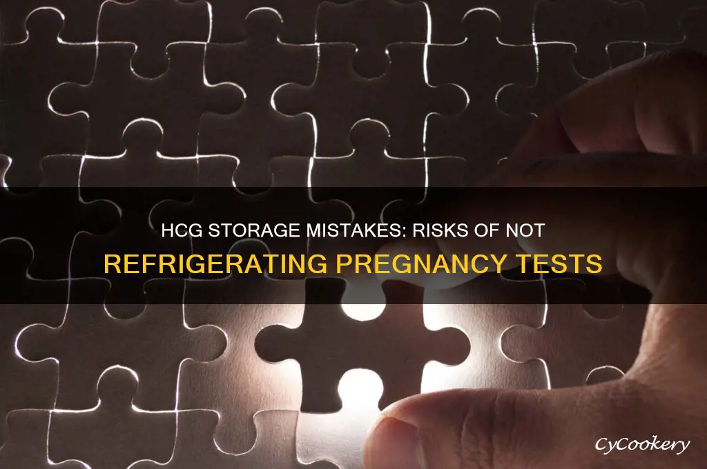 what happens if hcg is not refrigerated
