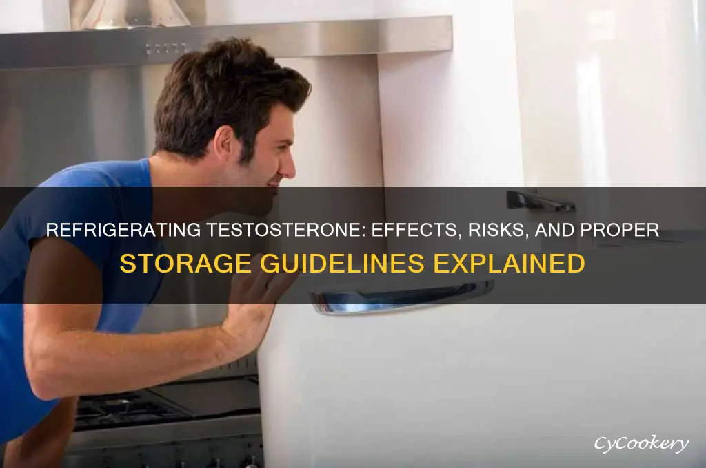 what happens if i refrigerate my testosterone