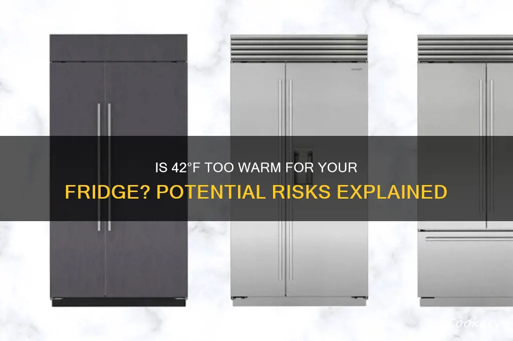 what happens if refrigerator is at 42