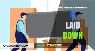 Laying Down Your Fridge: Risks, Consequences, and Proper Handling Tips