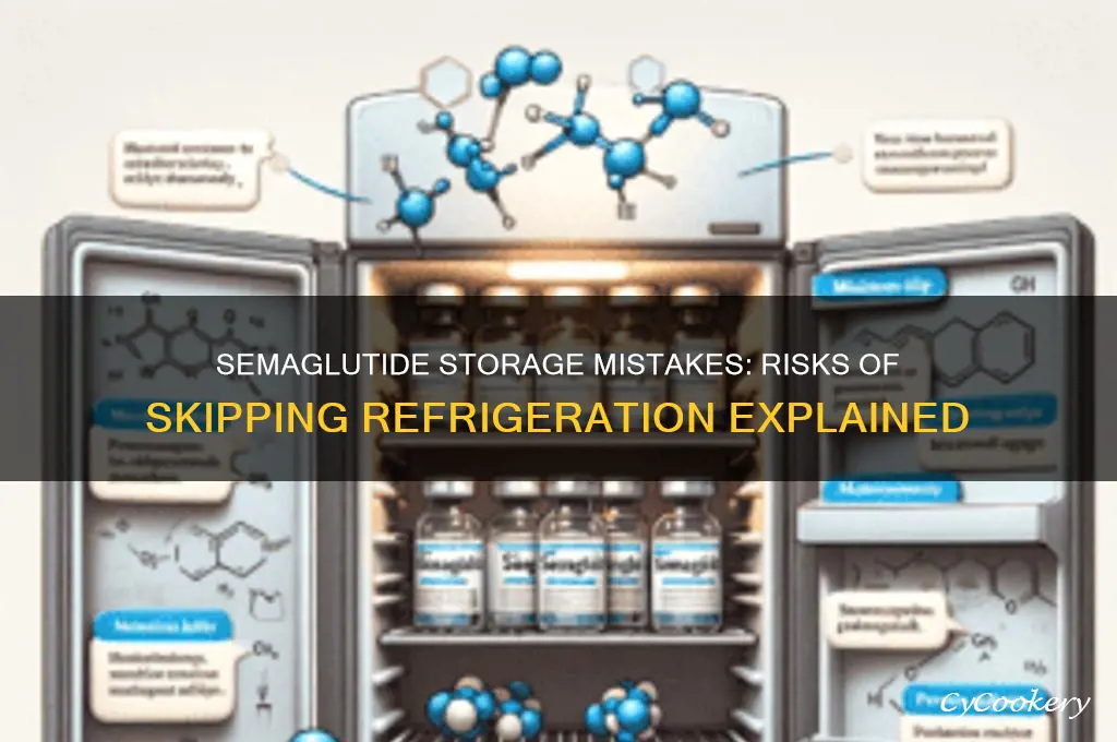 what happens if you dont refrigerate semaglutide