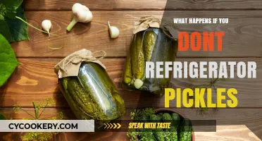 Skipping the Fridge: What Happens When Pickles Go Unrefrigerated?