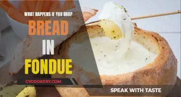 Fondue Faux Pas: Bread Blunder and How to Recover