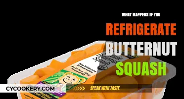 Refrigerating Butternut Squash: Effects on Texture, Flavor, and Storage Life