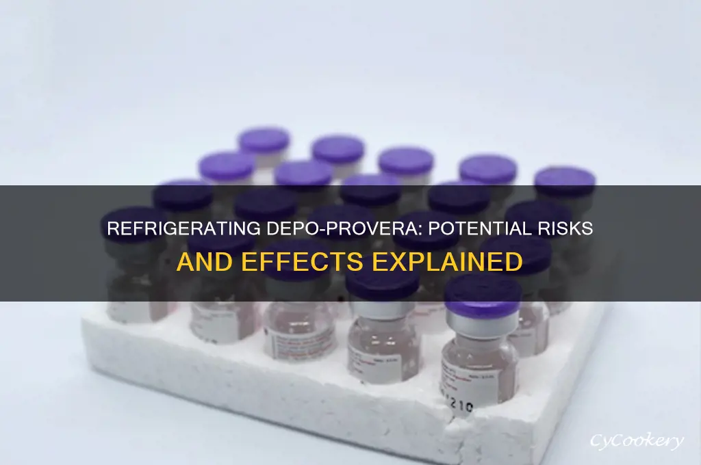 what happens if you refrigerate depo-provera