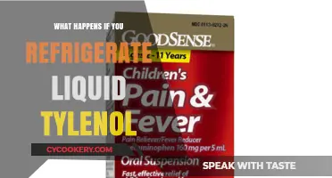 Refrigerating Liquid Tylenol: Effects, Safety, and Proper Storage Tips