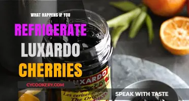 Refrigerating Luxardo Cherries: Effects on Texture, Flavor, and Shelf Life
