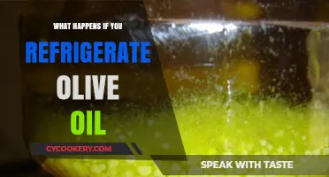 Refrigerating Olive Oil: Effects on Flavor, Texture, and Shelf Life