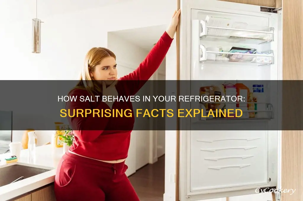 what happens to salt in the refrigerator