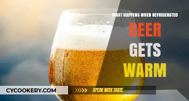 Warm Beer Woes: Effects of Temperature Changes on Refrigerated Brews