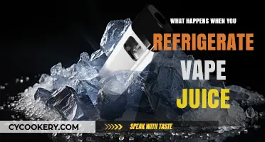 Refrigerating Vape Juice: Effects on Flavor, Nicotine, and Shelf Life