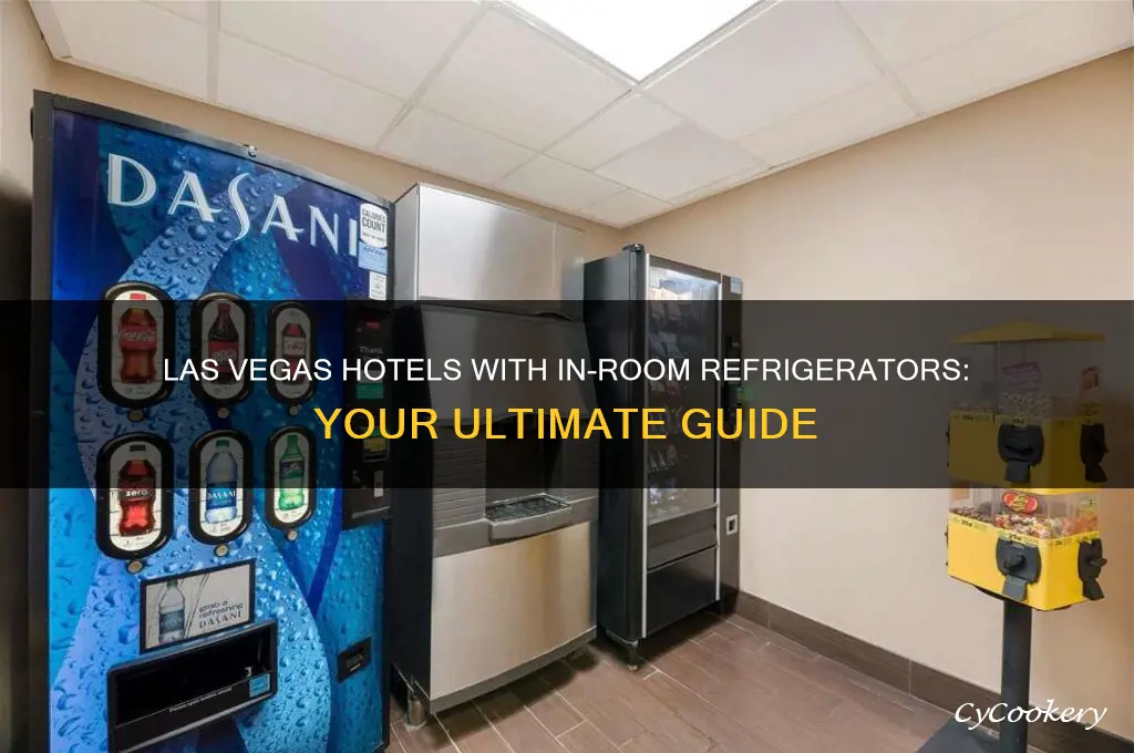 what hotels in las vegas have refrigerators