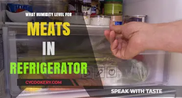 Optimal Refrigerator Humidity Levels for Fresh and Safe Meat Storage