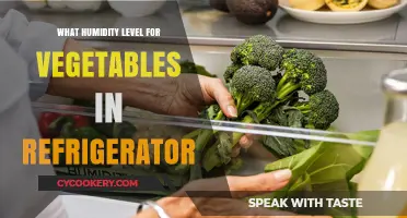 Optimal Refrigerator Humidity for Fresh, Long-Lasting Vegetables: A Guide