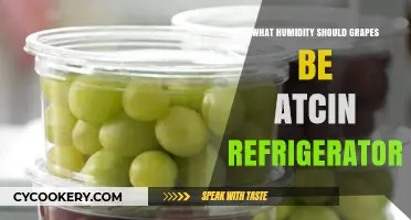 Optimal Refrigerator Humidity for Storing Fresh Grapes: A Complete Guide
