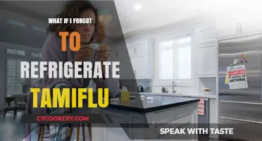 Forgot to Refrigerate Tamiflu? What to Do Next and Potential Risks
