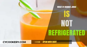 Unrefrigerated Orange Juice: Risks, Shelf Life, and Safety Tips