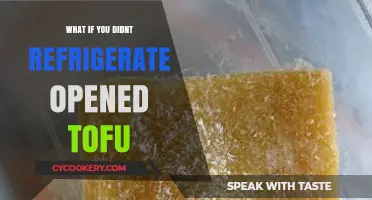 Opened Tofu Left Unrefrigerated: Risks, Spoilage, and Safety Tips