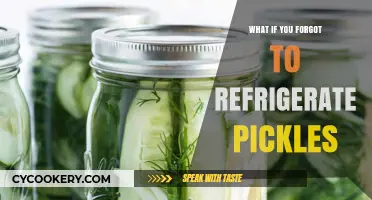 Forgot to Refrigerate Pickles? What Happens and How to Fix It