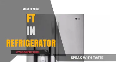 Understanding 28 Cubic Feet Refrigerator Capacity: Size, Space, and Storage