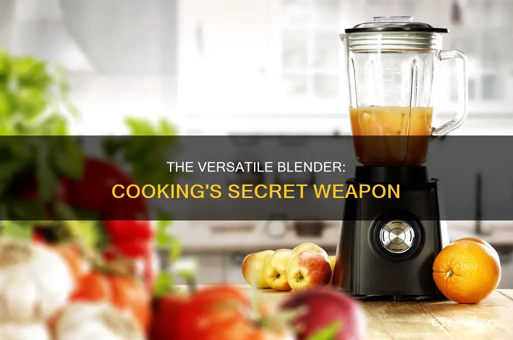 what is a blender used for in cooking